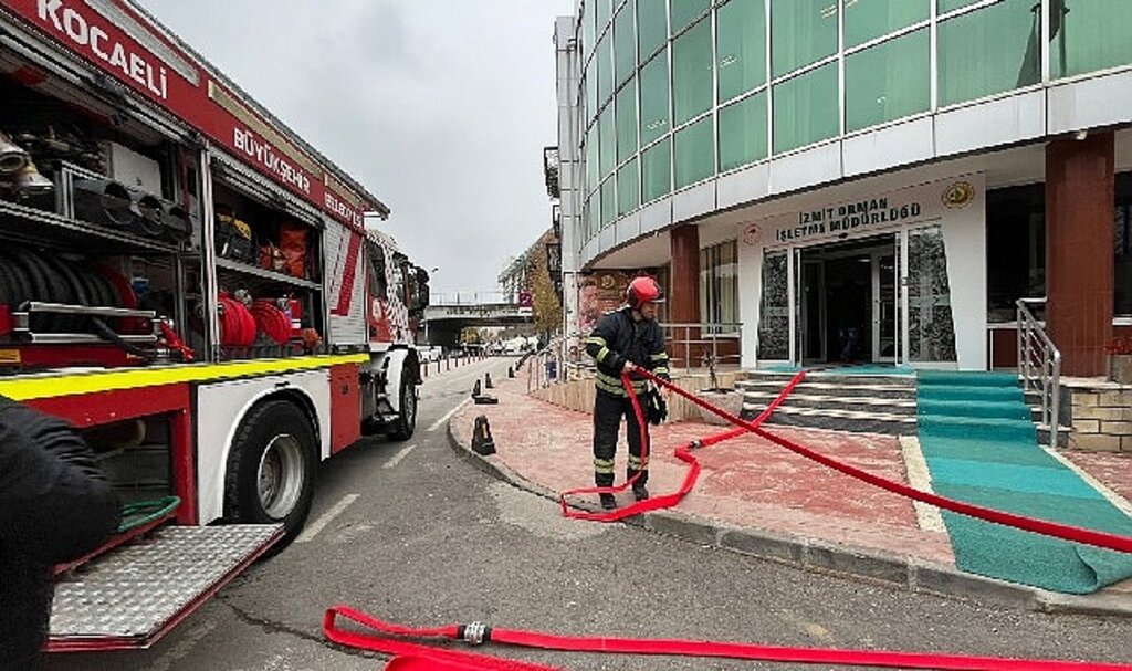 Orman İşletme'de gerçeği aratmayan tatbikat