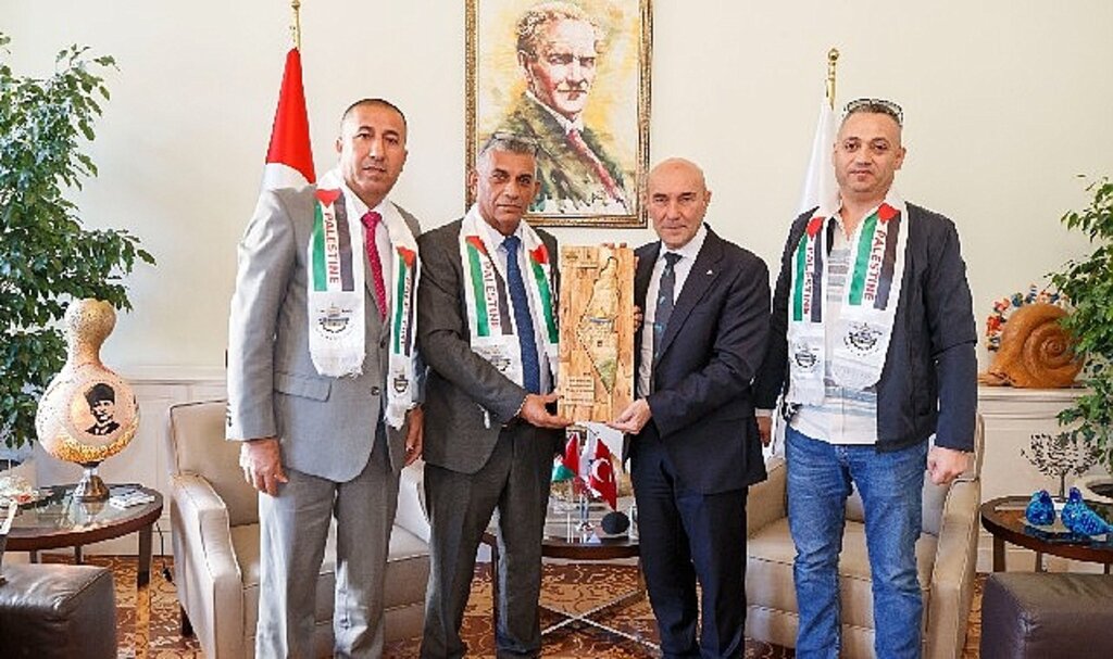 Soyer'e Filistin Yatta Belediyesi'nden ziyaret