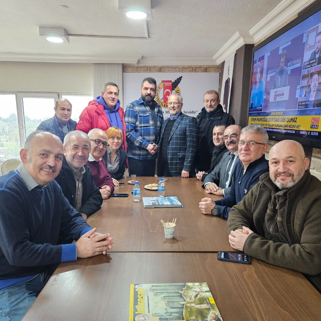 Çatoğlu'na, 19 Mayıs Gazeteciler Cemiyeti'nden tam destek geldi!