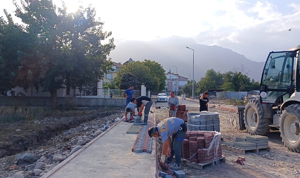 Arslanbucak Mahallesi'nde altyapı çalışmaları