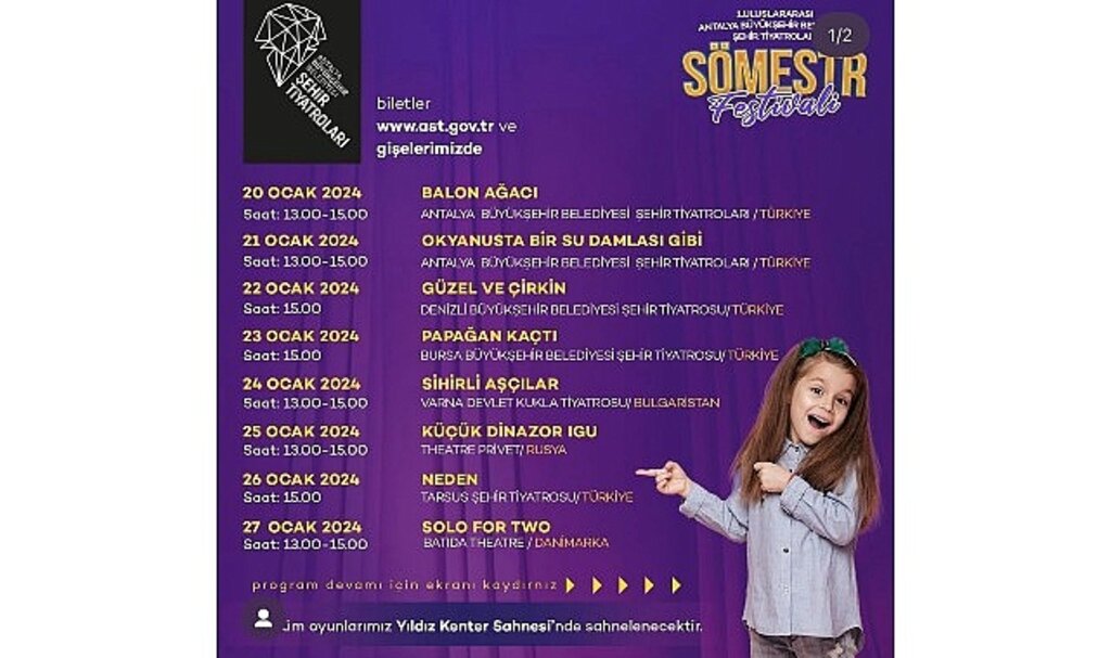 AŞT'den 1. Uluslararası Sömestir Festivali