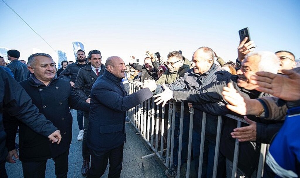 Başkan Soyer İZSU'nun 28 milyar liralık açılış ve temel atma töreninde konuştu