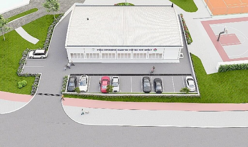 Büyükşehir Kent Market Projesi'nin Yapımına Başladı
