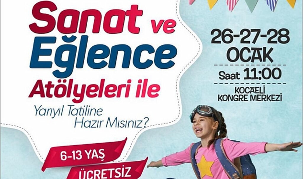 Büyükşehir'den yarıyıl tatilinde renkli atölyeler