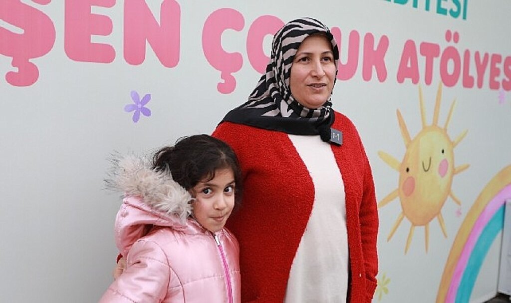 Efes selçuk'un belevi şen çocuk atölyesinde çocuklar mutlu, aileler keyifli