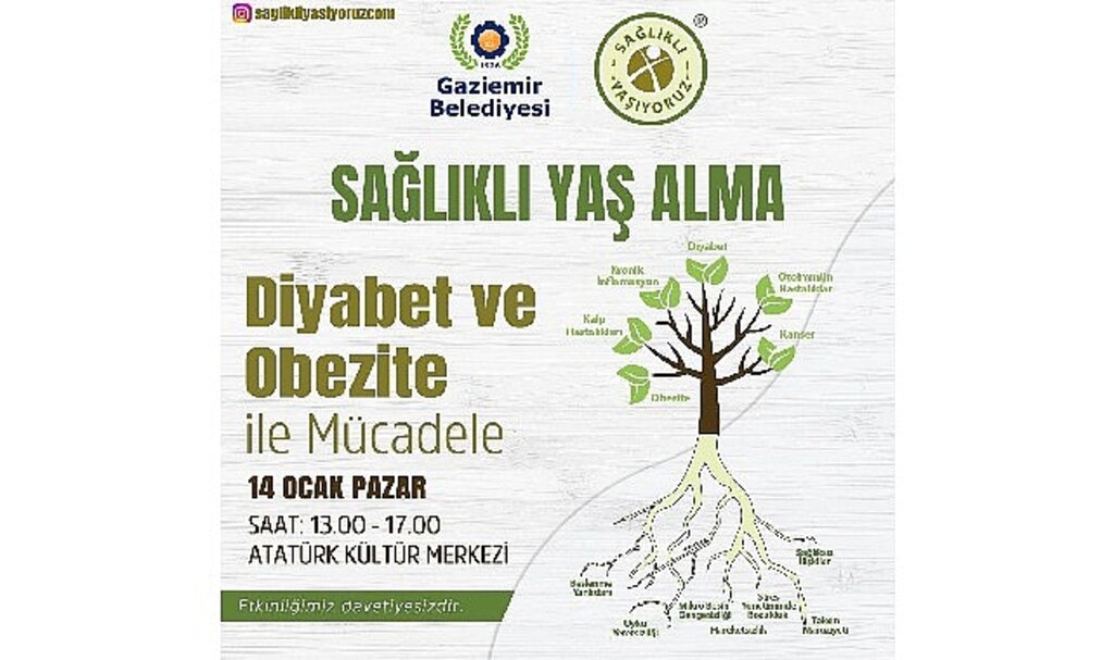 Gaziemir'de diyabet ve obezite hastalığı işlenecek