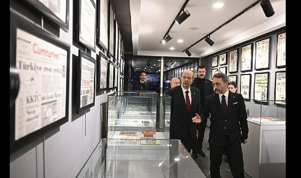 İletişim Başkanı Altun'dan KKTC Cumhurbaşkanı Tatar'a teşekkür