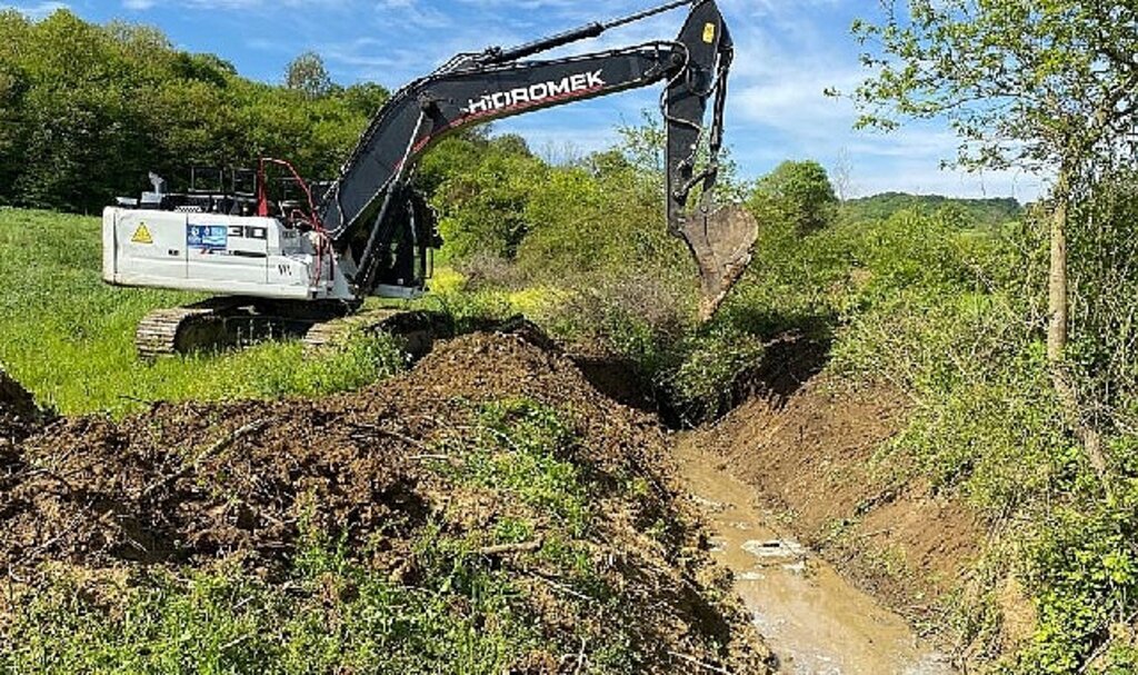 Kocaeli'de 2023 yılında 320 bin 950 metre dere temizlendi