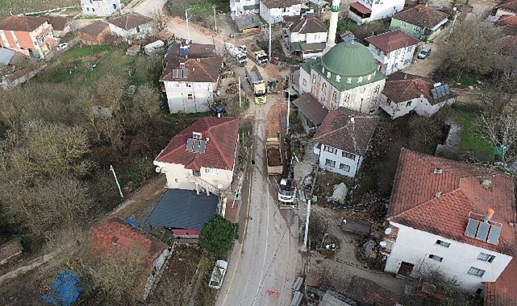 Körfez karayakuplu mahallesi'ne yeni içme suyu ve kanal hattı
