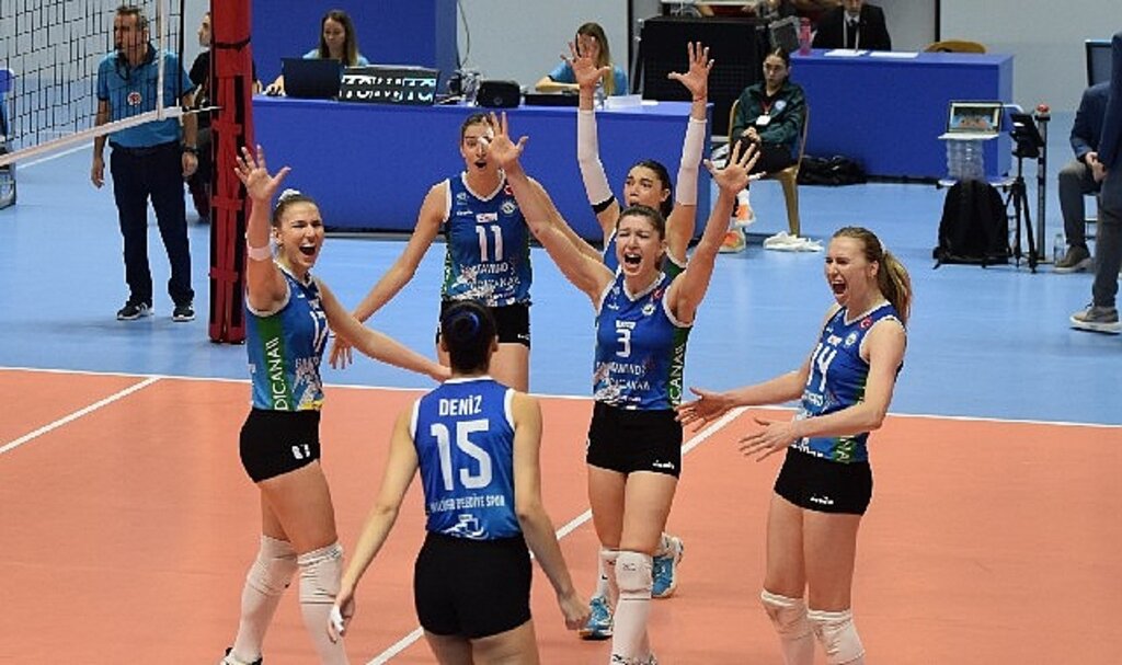 Nilüfer'in sultanları set vermeden kazandı
