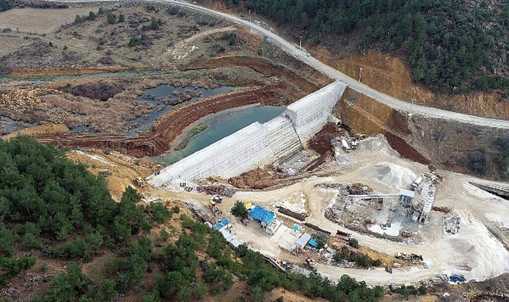 Sorkun Göleti'nde son 6 ay Uşak'a yılda 770 bin m3 içme suyu geliyor
