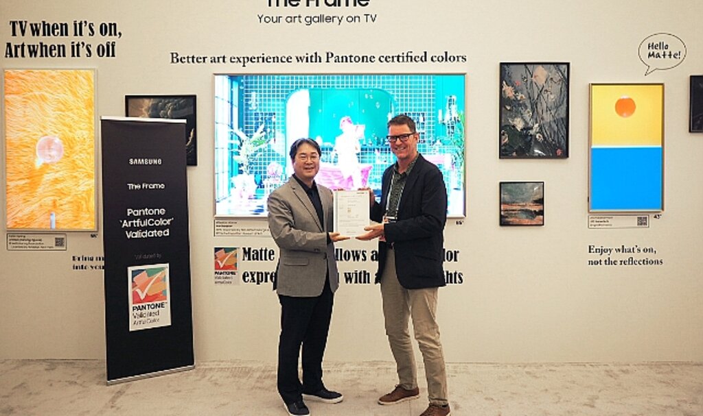 The Frame, Renk Doğruluğunda Pantone® Onaylı İlk ArtfulColor Sertifikasını Aldı