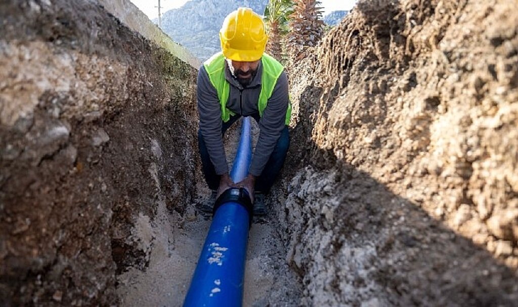 Yarımada'ya yeni içme suyu hatları
