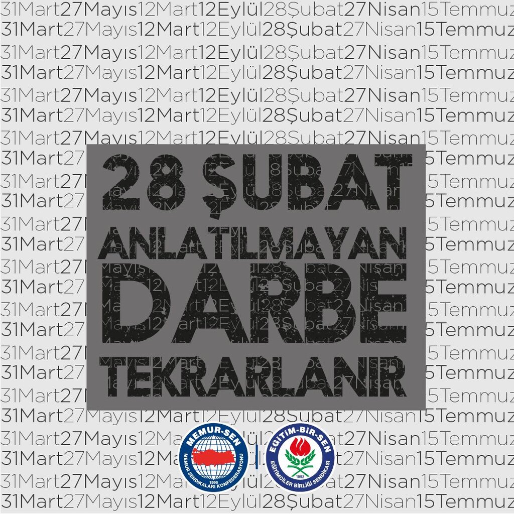 Milletimiz 28 Şubatçıları ebedi yok oluşa ve aşağılanmaya mahkûm etti