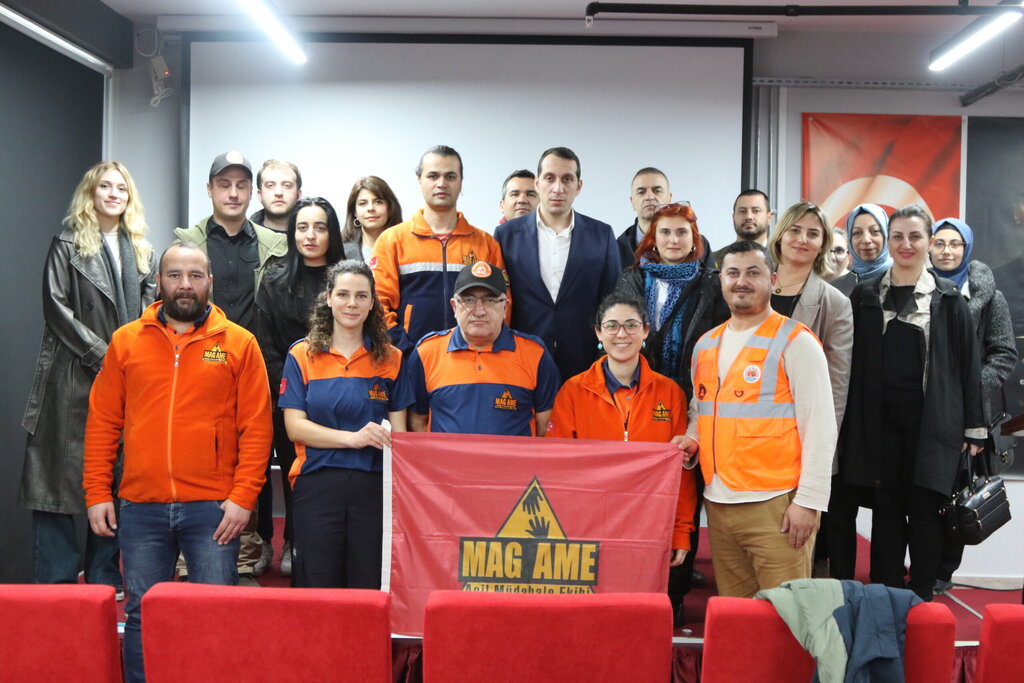 Atakum Belediyesi'nden afet farkındalık semineri