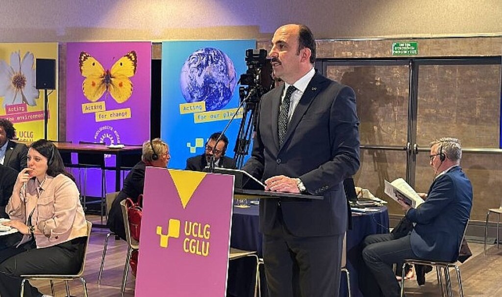 Başkan Altay'dan UCLG Toplantısında ABD'li Diplomata İsrail Tepkisi