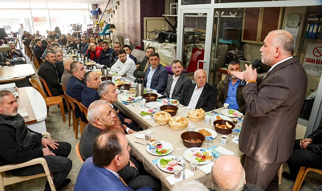 Sandıkçı'ya Esnaflardan Tam Destek