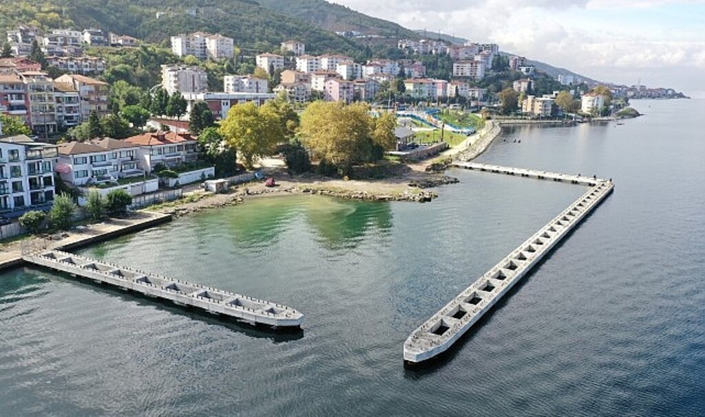 Değirmendere'ye 142 kayık kapasiteli çekek yeri