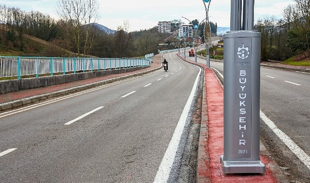 Hoca Ahmet Yesevi Caddesi'nde işlem tamam