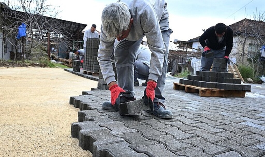 Kemer'de altyapı çalışmaları