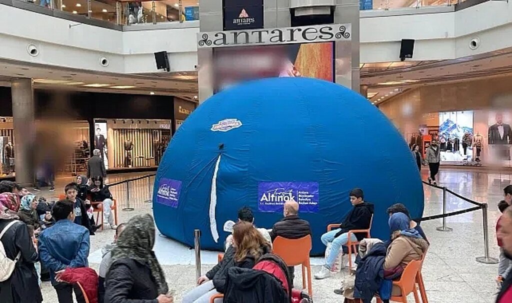 Uzay Çadırı Antares'te