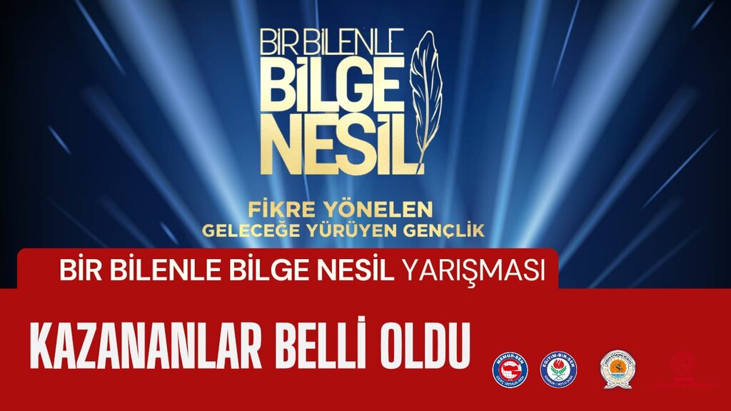 YARIŞMA SONUÇLARI AÇIKLANDI