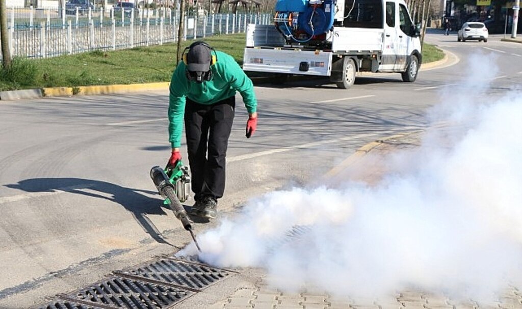 Kocaeli'nin sağlığı için sivrisinekle mücadeleye devam