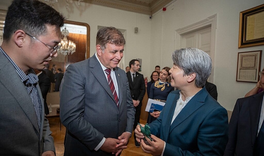 Başkan Cemil Tugay, Çin'in Gansu Eyaleti heyetini ağırladı