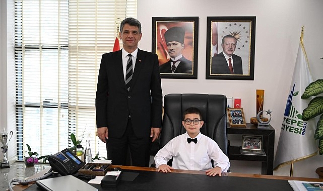 Başkan Kocaman Koltuğu Muhammet'e Devretti