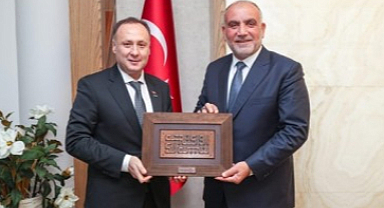 Canik Belediye Başkanı İbrahim Sandıkçı, ASRİAD Yönetimini Ağırladı
