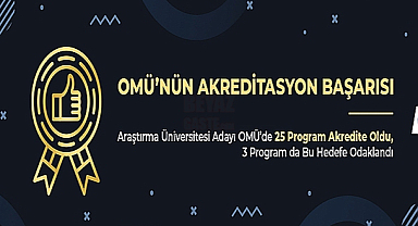 OMÜ'nün Akreditasyon Başarısı