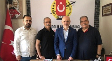 CHP Samsun İl Başkanı Özdağ'dan Anadolu Basın Birliği'ne Ziyaret