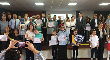 DİLİMİZİN ZENGİNLİKLERİ İL BİRİNCİSİ ÖĞRENCİYE ÖDÜL TÖRENİ