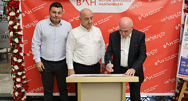 3. Darıca Kısa Film Yarışmasının Sponsorluk İmzaları Büyük Anadolu Hastanesi’ nde Atıldı