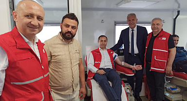 Atakum Kaymakamı Kemal Yıldız'dan Kan Bağışı Kampanyasına Destek