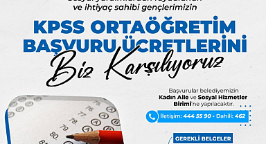 Sandıkçı’dan Bir Müjde Daha: Sınav Ücretleri Karşılanacak