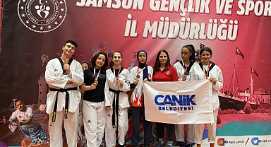 Taekwondo'da Canik Rüzgârı