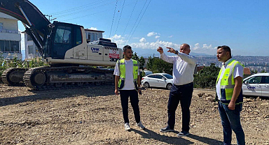 Başkan İbrahim Sandıkçı Sahada
