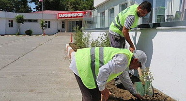 İlkadım Belediyesi'nden Samsunspor'a çevre düzenleme desteği