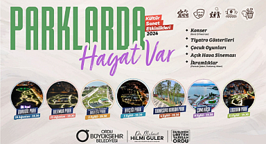 PARKLAR RENKLENİYOR