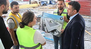 Samsun Şehir Kütüphanesi Hızla Yükseliyor