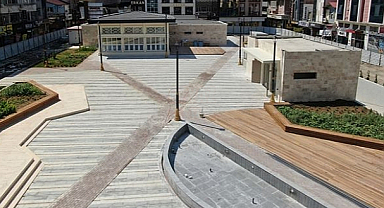 Anakent Otopark ve Meydan Projesi Tamamlandı