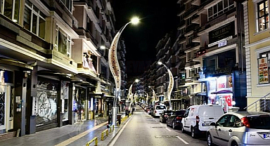 Çiftlik Caddesi'nin Aydınlatması Tamamlandı