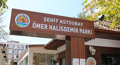Şehit Ömer Halisdemir Parkı ile huzur molası