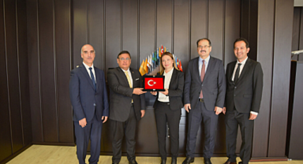 Samsun Cumhuriyet Başsavcısı Kılıç ve Samsun Adalet Komisyonu Başkanı Köseoğlu, Rektör Aydın’ı Ziyaret Etti