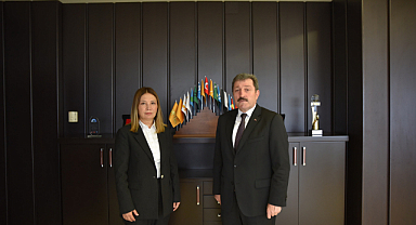 Samsun Valisi Tavlı’dan Rektör Aydın’a Hayırlı Olsun Ziyareti