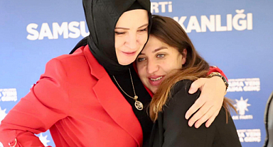 AK Parti Samsun İl Kadın Kollarında Görev Değişimi