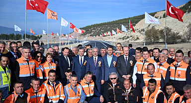 KIZILKAYA-BOZOVA-KORKUTELİ YOLU AÇILDI