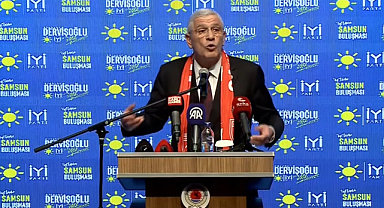 DERVİŞOĞLU SAMSUN'DA KONUŞTU