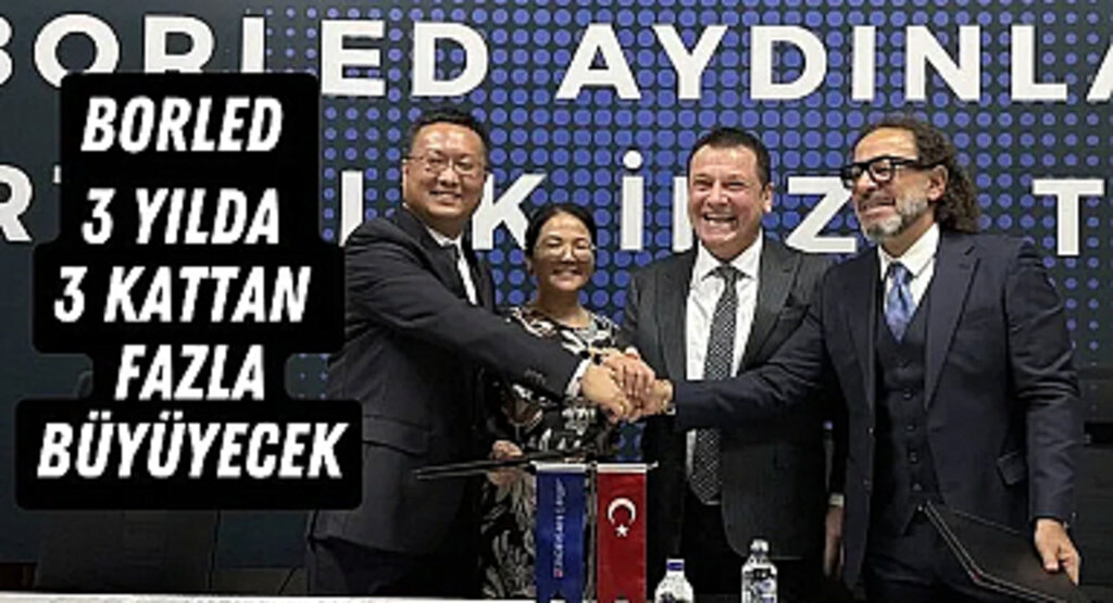 Borled Aydınlatma, Çin Merkezli Lixin Lighting firmasıyla iş ortaklığı gerçekleştirdi.